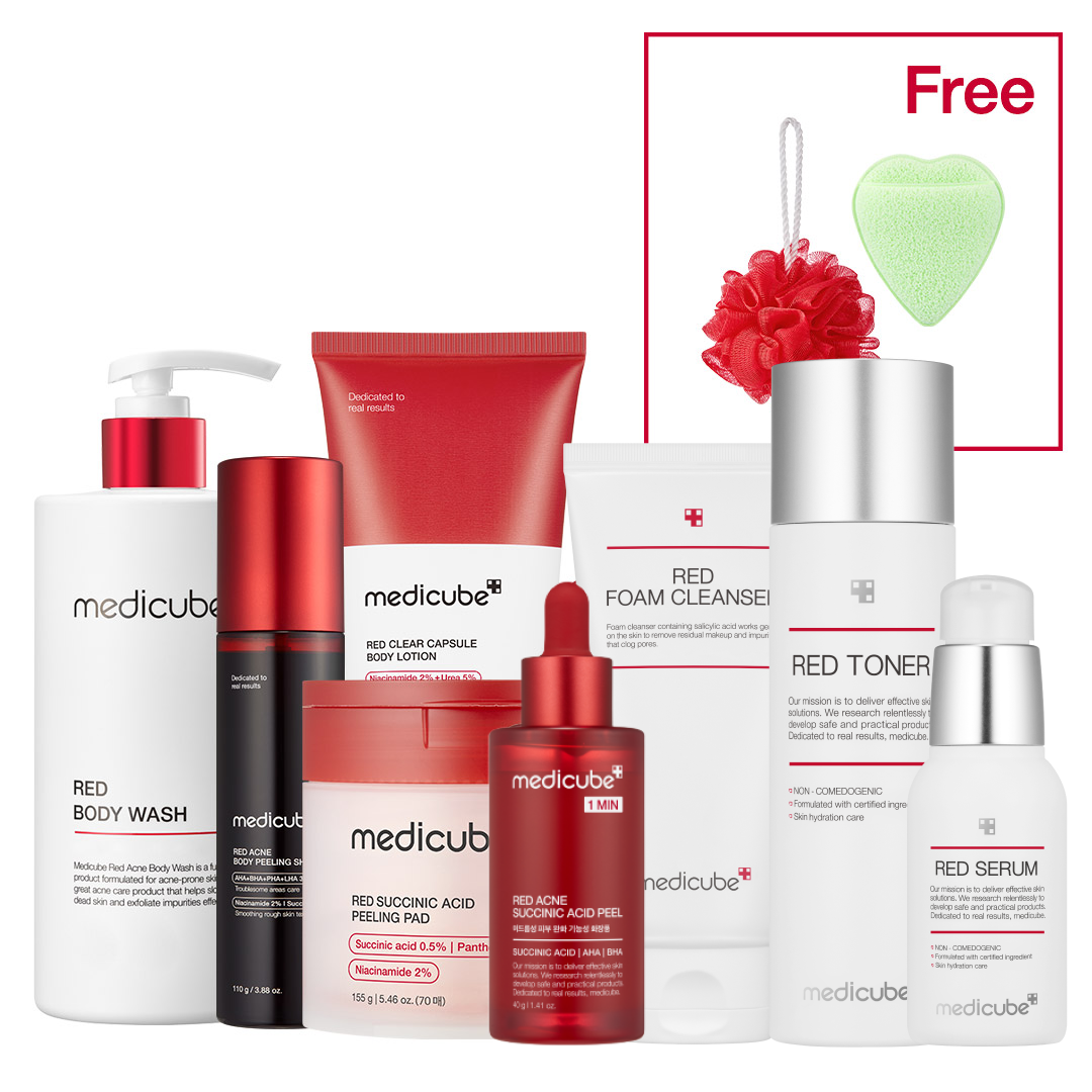 Red Line Ultimate Face & Body Care Set - medicube.us